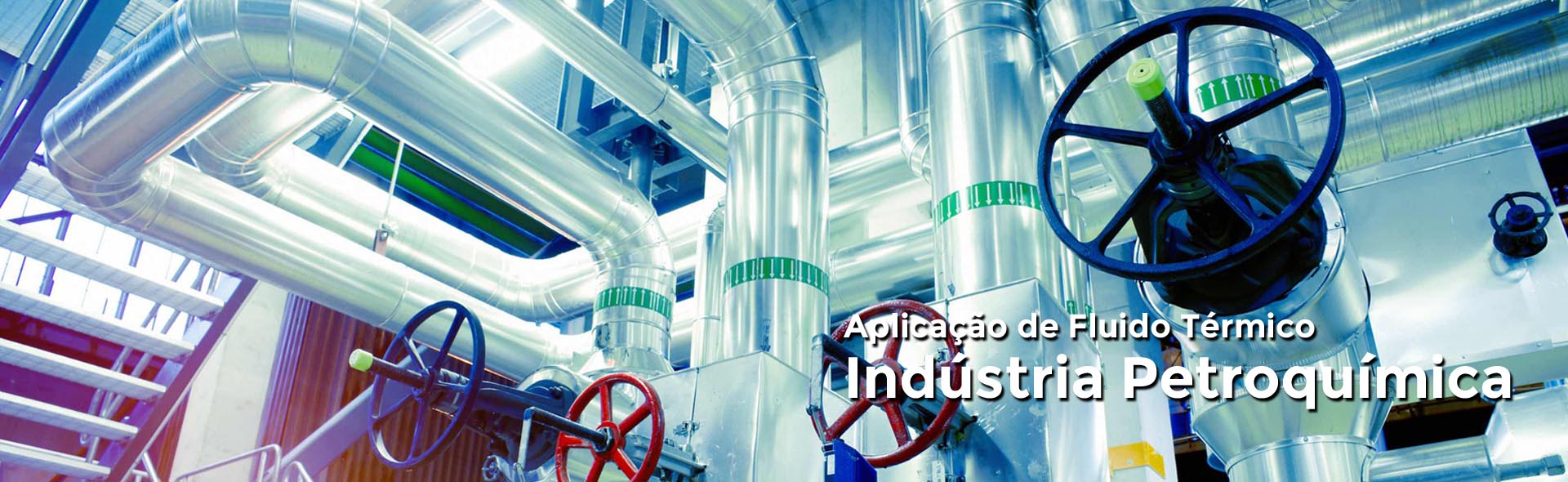 Aplicação de Fluido Térmico — Indústria Petroquímica